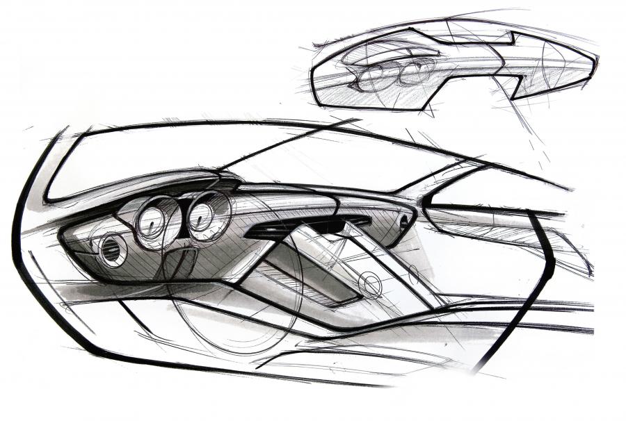  Mercedes-Benz SLS AMG Sketches 2009 года  (фото 2 из 5)